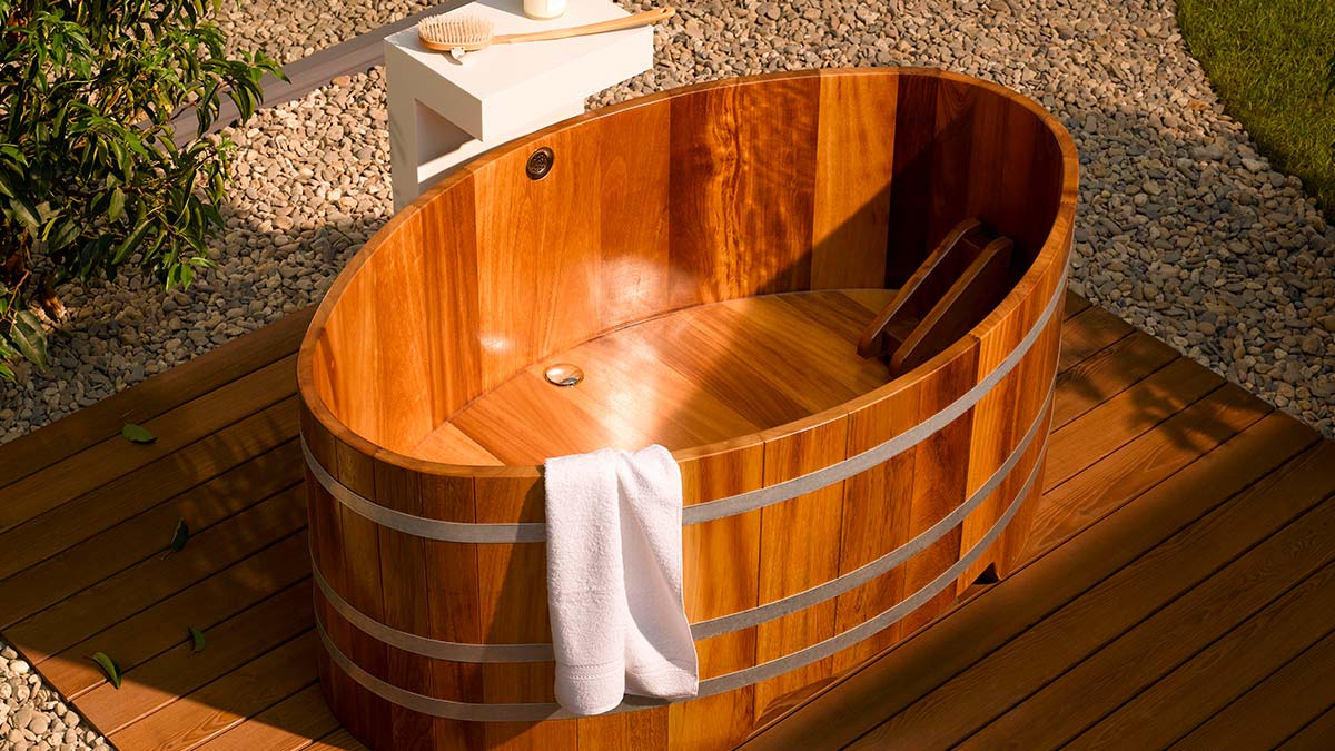 Baignoire en bois sur mesure et spa en bois: Vente en ligne